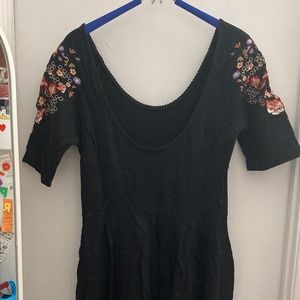 Free People Women's Mini Skater Dress (Size tag missing but probably L)